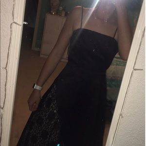 black prom dress